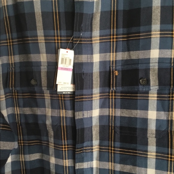 NEW PLUS SIZE IZOD FLANNEL COAT / SHIRT *$50% OFF* - Picture 8 of 8